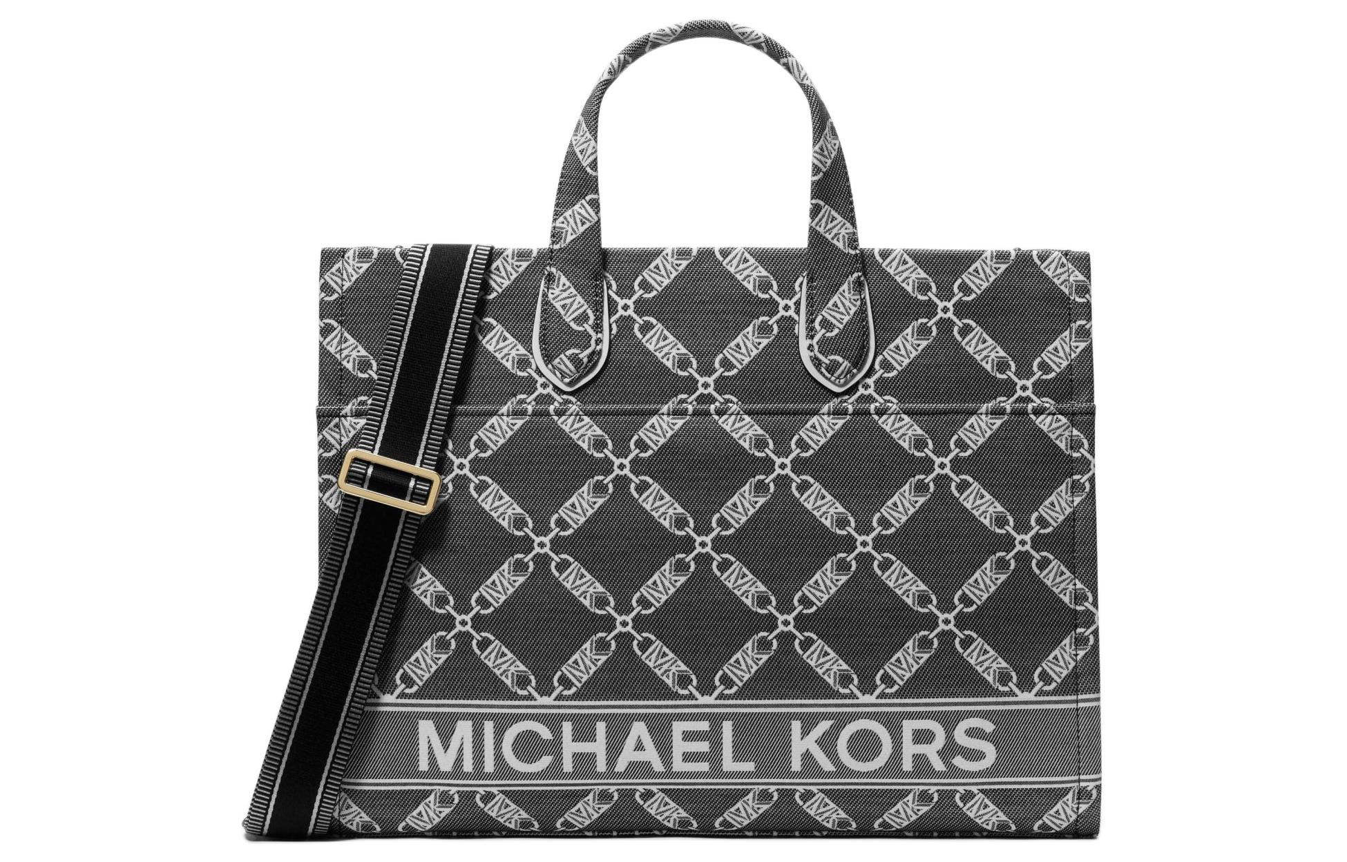 Сумка-шоппер Gigi из ткани, повседневная сумка, сумка через плечо, кроссбоди, большая женская сумка черный MICHAEL KORS
Сумка-шоппер Gigi из ткани, повседневная сумка, сумка через плечо, кроссбоди, большая женская сумка черный MICHAEL KORS