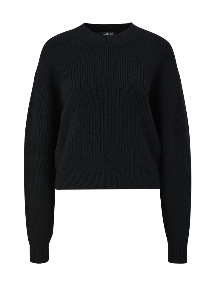 Вязаный свитер в цвете 9999_черный QS
Вязаный свитер в цвете 9999_черный QS