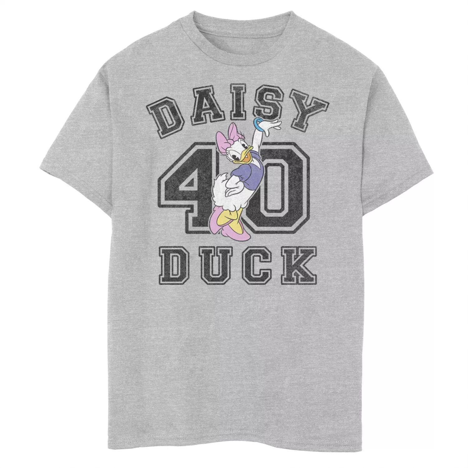 Футболка Disney's Daisy Duck с рисунком Varsity Text # 40 для мальчиков 8–20 лет Disney
Футболка Disney's Daisy Duck с рисунком Varsity Text # 40 для мальчиков 8–20 лет Disney