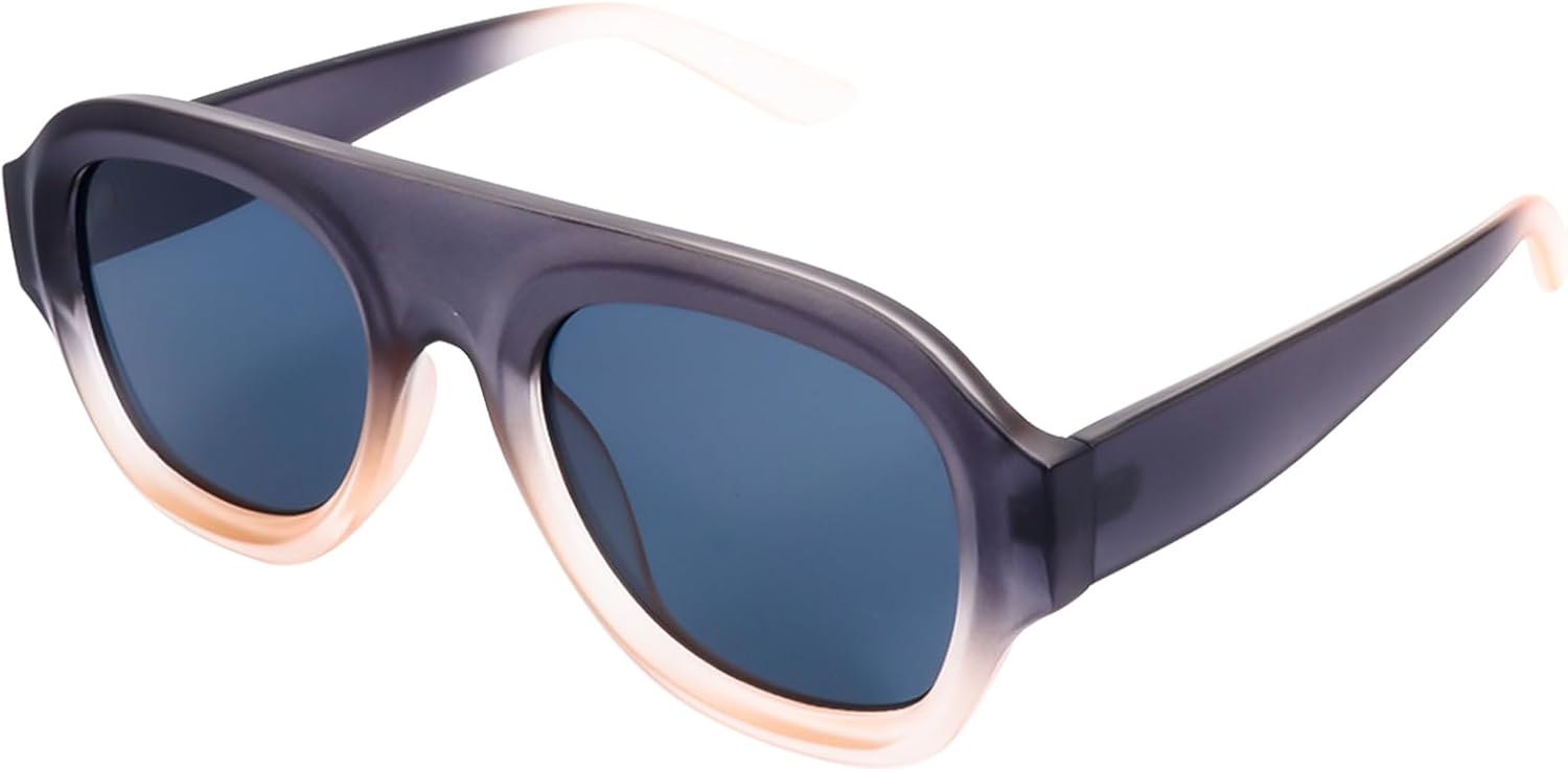 Солнцезащитные очки в стиле ретро квадратной формы для женщин и мужчин. Модные солнцезащитные очки большого размера с градиентным переходом цвета. Винтажные женские солнцезащитные очки 2025 года mincl, Gray Brown
Солнцезащитные очки в стиле ретро квадратной формы для женщин и мужчин. Модные солнцезащитные очки большого размера с градиентным переходом цвета. Винтажные женские солнцезащитные очки 2025 года mincl, Gray Brown