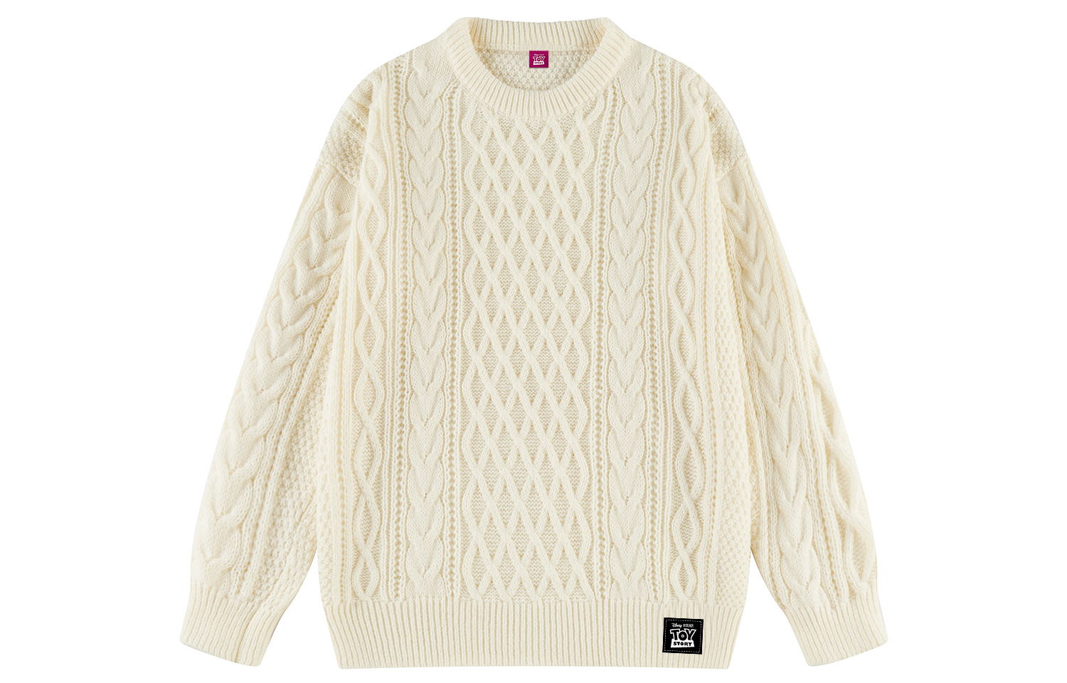 Свитер унисекс с круглым вырезом, средний базовый слой Disney, экрю
Свитер унисекс с круглым вырезом, средний базовый слой Disney, экрю