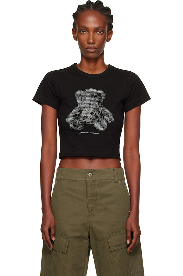 Футболка Code с медвежонком We11Done, черный
Футболка Code с медвежонком We11Done, черный