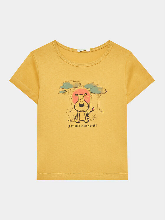 Футболка стандартного кроя United Colors Of Benetton, желтый
Футболка стандартного кроя United Colors Of Benetton, желтый