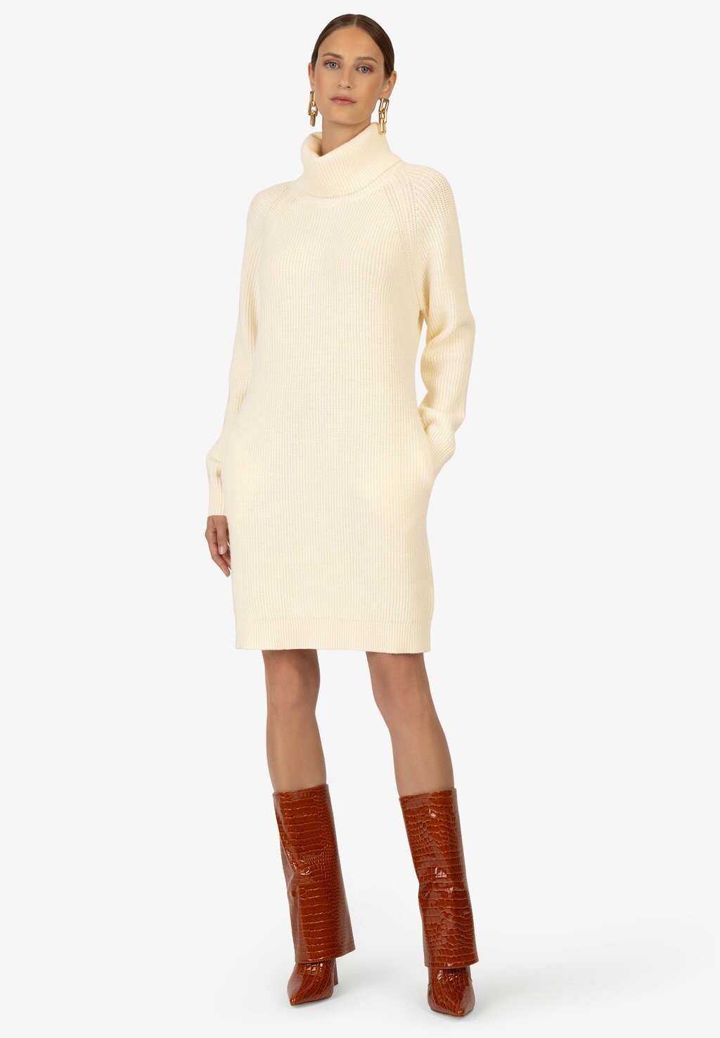 Трикотажное платье Kraimod, цвет weiss 
Трикотажное платье Kraimod, цвет weiss