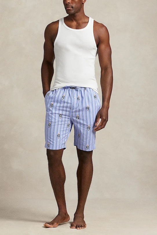 Хлопковые пижамные шорты Polo Ralph Lauren, синий
Хлопковые пижамные шорты Polo Ralph Lauren, синий