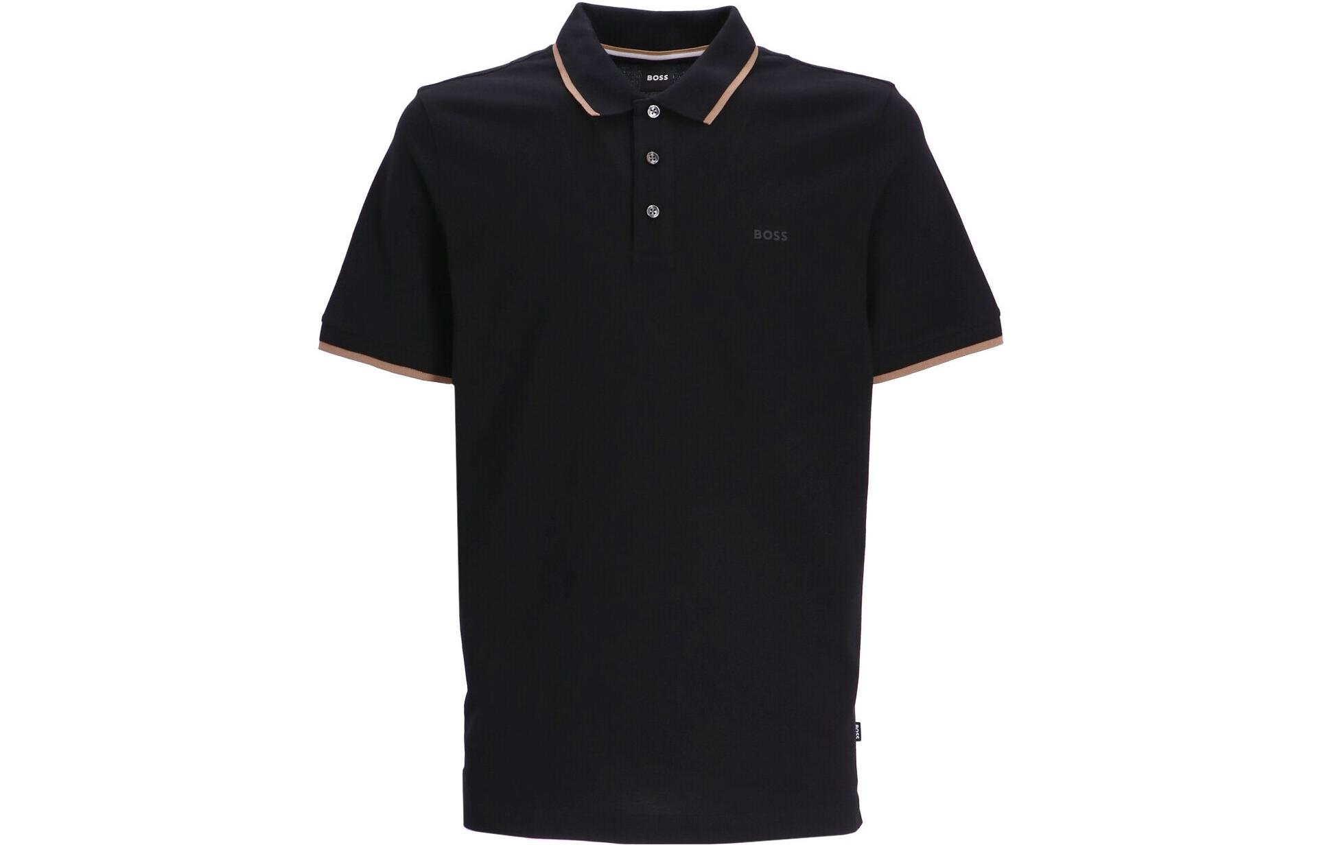 Поло с тисненым логотипом HUGO BOSS, черный
Поло с тисненым логотипом HUGO BOSS, черный