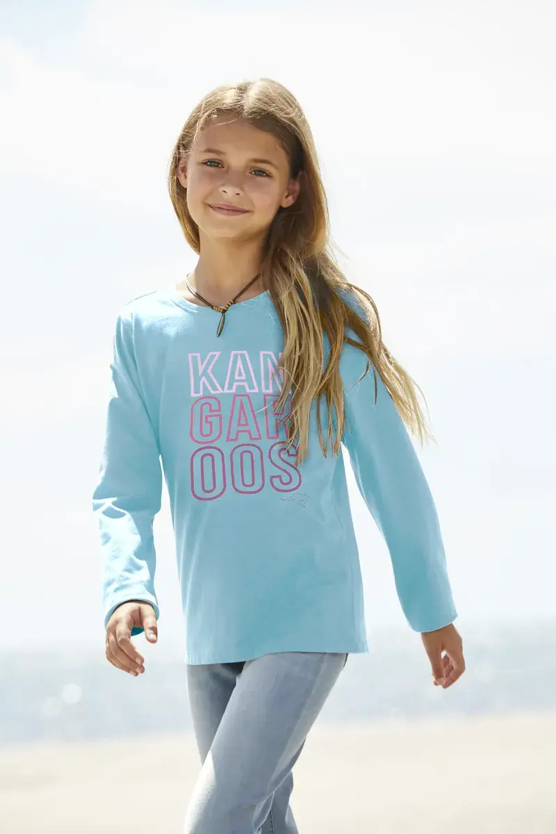 Рубашка KangaROOS с длинными рукавами, слегка приталенного кроя, мятный
Рубашка KangaROOS с длинными рукавами, слегка приталенного кроя, мятный