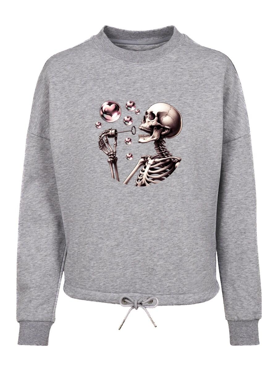 Толстовка F4NT4STIC Cute Goth Skeleton Blowing Heart Shaped Bubbles, Grey
Толстовка F4NT4STIC Cute Goth Skeleton Blowing Heart Shaped Bubbles, Grey
