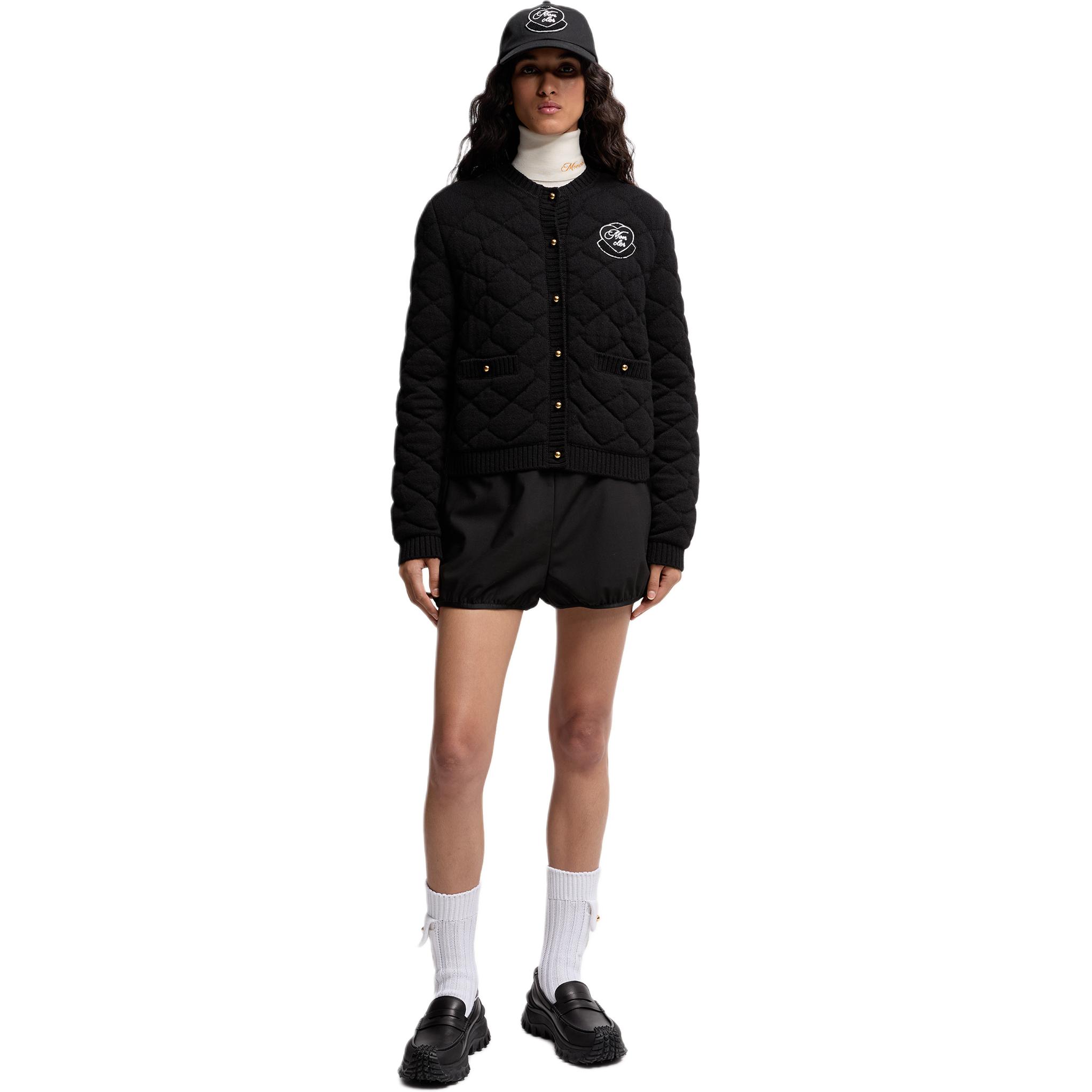 Кардиган с логотипом Quilted Heart Moncler, черный
Кардиган с логотипом Quilted Heart Moncler, черный