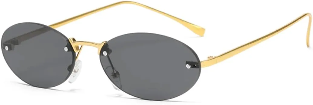 Женские солнцезащитные очки UV400, маленькие, с градиентным переходом цвета, металлическая оправа, панк-стиль. Мужские солнцезащитные очки TOIPASTN, Gold Black
Женские солнцезащитные очки UV400, маленькие, с градиентным переходом цвета, металлическая оправа, панк-стиль. Мужские солнцезащитные очки TOIPASTN, Gold Black