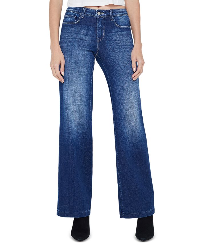 Джинсы Joanne с высокой посадкой и широкими штанинами в цвете Haven L'AGENCE, синий
Джинсы Joanne с высокой посадкой и широкими штанинами в цвете Haven L'AGENCE, синий