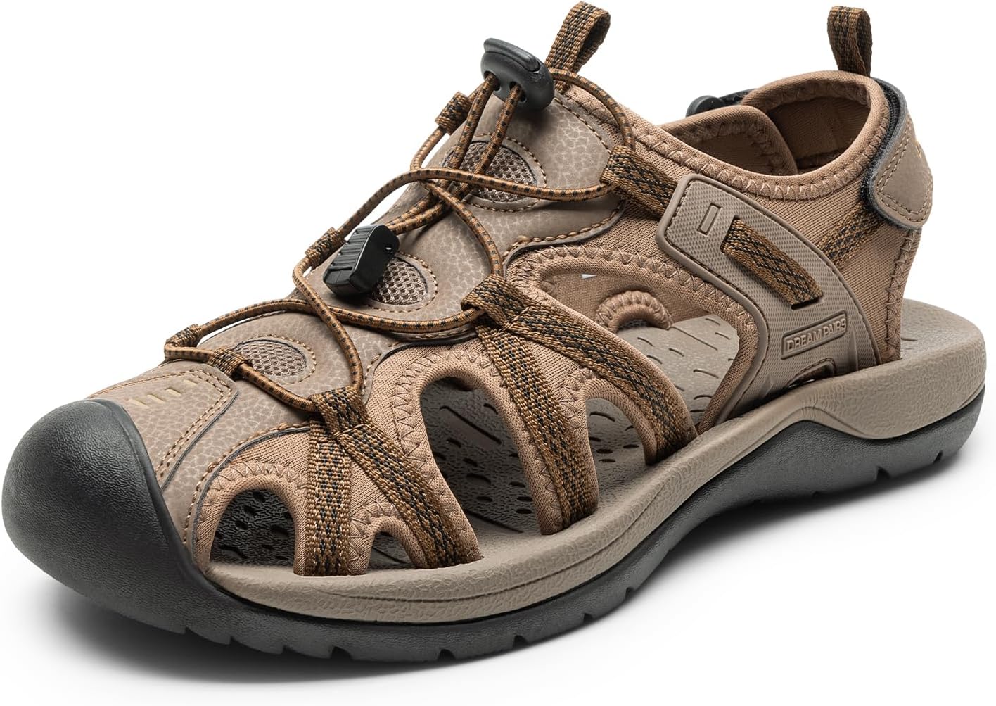 Мужские сандалии DREAM PAIRS для треккинга, водных видов спорта, пляжа и активного отдыха, удобные повседневные с закрытым носком, летние сандалии, хаки
Мужские сандалии DREAM PAIRS для треккинга, водных видов спорта, пляжа и активного отдыха, удобные повседневные с закрытым носком, летние сандалии, хаки
