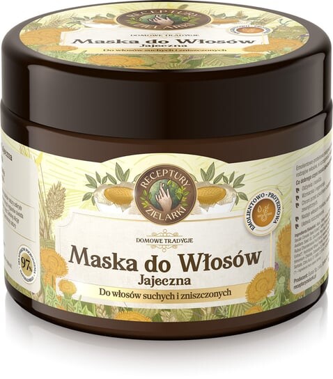 Рецепты травников, Яичная питательная и увлажняющая маска для волос, 300мл, Eurus
Рецепты травников, Яичная питательная и увлажняющая маска для волос, 300мл, Eurus