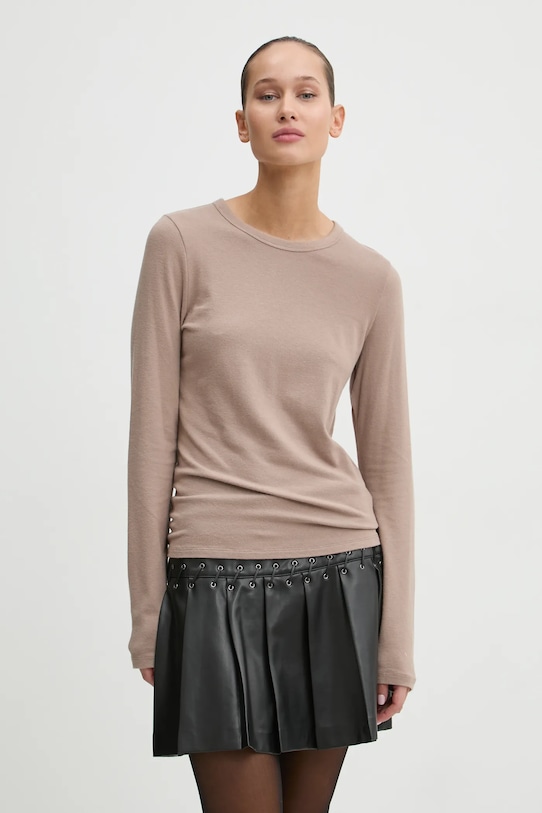 Лонгслив Abercrombie & Fitch, бежевый
Лонгслив Abercrombie & Fitch, бежевый