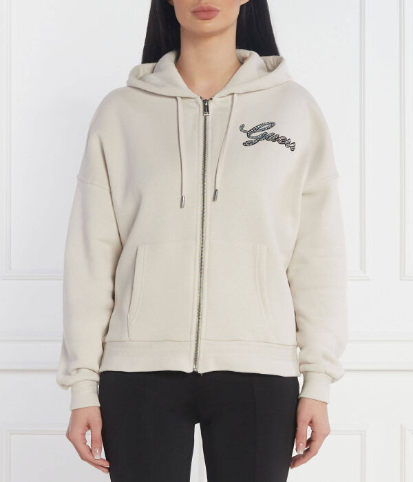 Толстовка женская Guess Jeans Regular Fit на молнии, серый
Толстовка женская Guess Jeans Regular Fit на молнии, серый