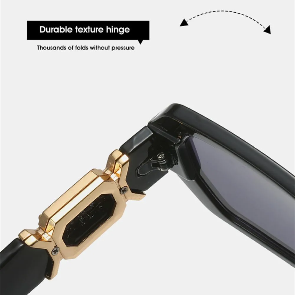 Солнцезащитные очки MUTYNE прямоугольной формы с бриллиантами, женские, модные ретро, квадратные, мужские, классические, винтажные, черные, в стиле панк, Black
Солнцезащитные очки MUTYNE прямоугольной формы с бриллиантами, женские, модные ретро, квадратные, мужские, классические, винтажные, черные, в стиле панк, Black