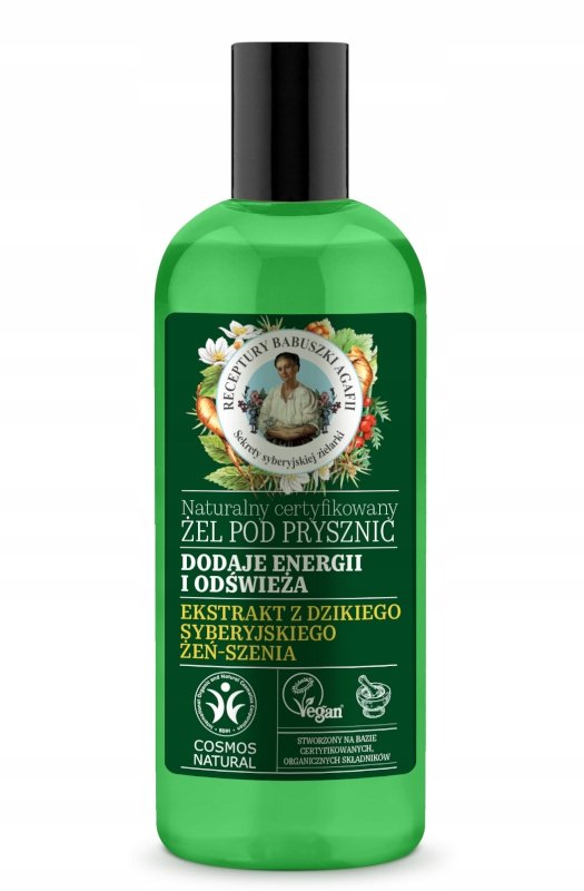 BABUSZKA AGAFIA Тонизирующий и тонизирующий гель для душа 260 мл Receptury Babuszki Agafii
BABUSZKA AGAFIA Тонизирующий и тонизирующий гель для душа 260 мл Receptury Babuszki Agafii