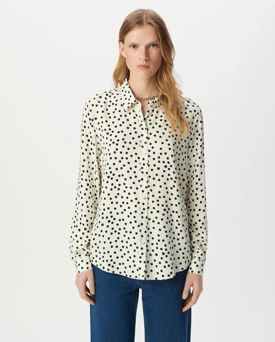 Женская блузка с длинным рукавом в горошек Ikks, пастельно-розовый
Женская блузка с длинным рукавом в горошек Ikks, пастельно-розовый