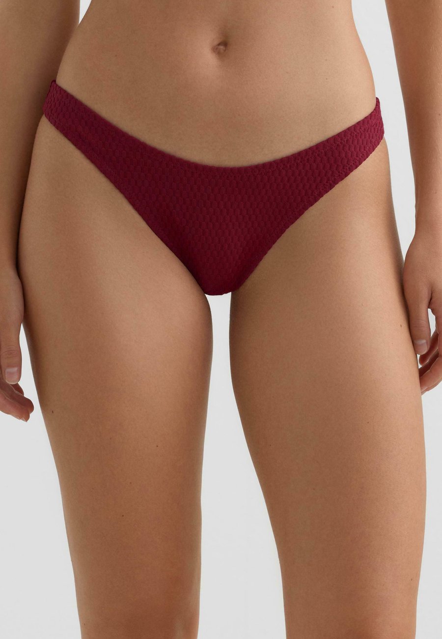 Низ бикини OYSHO U-CUT MINI CHECK JACQUARD BRAZILIAN, Dark Red
Низ бикини OYSHO U-CUT MINI CHECK JACQUARD BRAZILIAN, Dark Red
