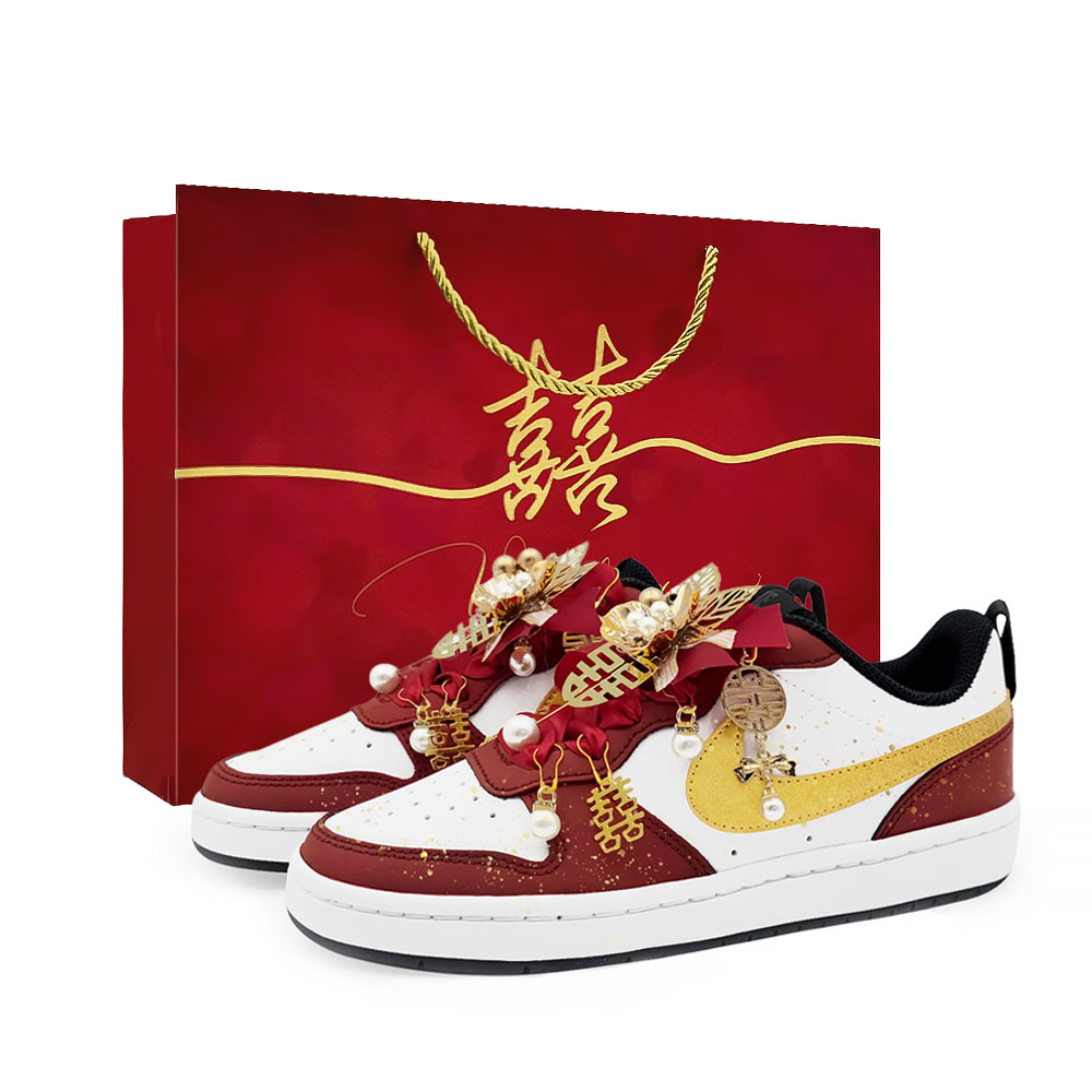 Nike Кроссовки для скейтбординга Court Borough с амортизацией, износостойкие, низкие, унисекс, красные с золотыми вставками
Nike Кроссовки для скейтбординга Court Borough с амортизацией, износостойкие, низкие, унисекс, красные с золотыми вставками