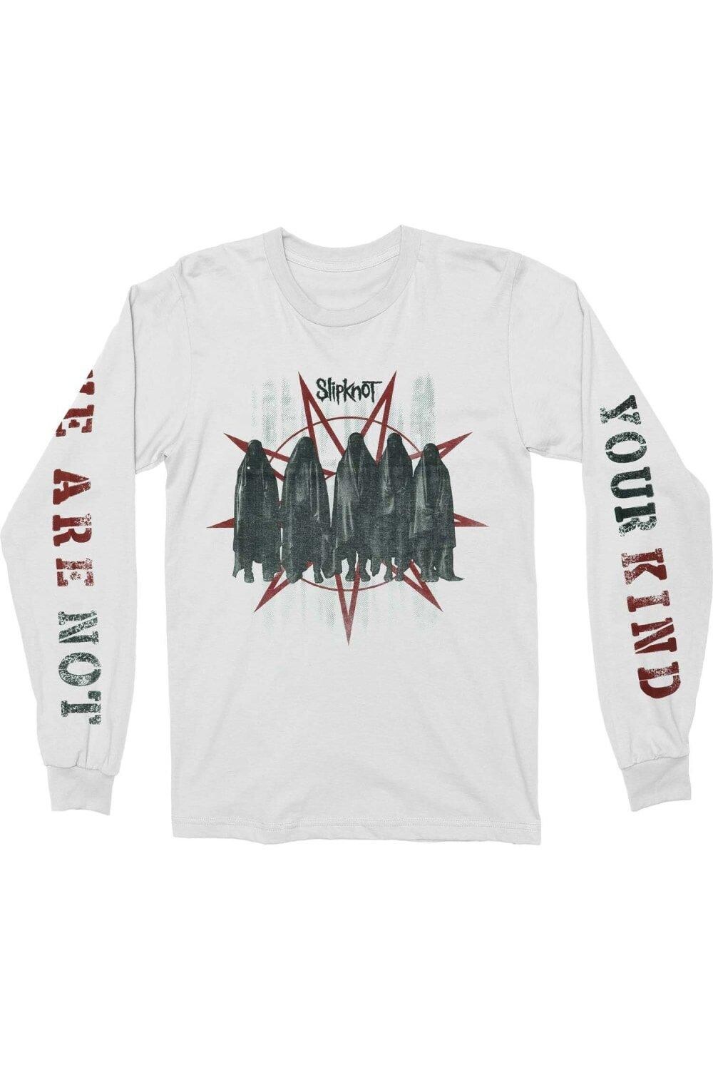 Футболка с длинными рукавами и принтом на спине Shrouded Group Slipknot, белый
Футболка с длинными рукавами и принтом на спине Shrouded Group Slipknot, белый