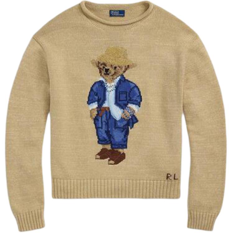 Свитер с медведем polo Polo Ralph Lauren, хаки
Свитер с медведем polo Polo Ralph Lauren, хаки