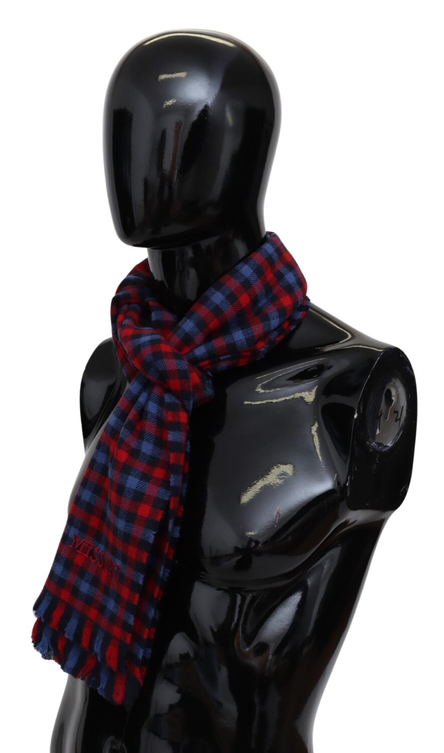 Мужская шаль унисекс из шерсти в клетку Missoni с запахом на шею, мультиколор 
Мужская шаль унисекс из шерсти в клетку Missoni с запахом на шею, мультиколор