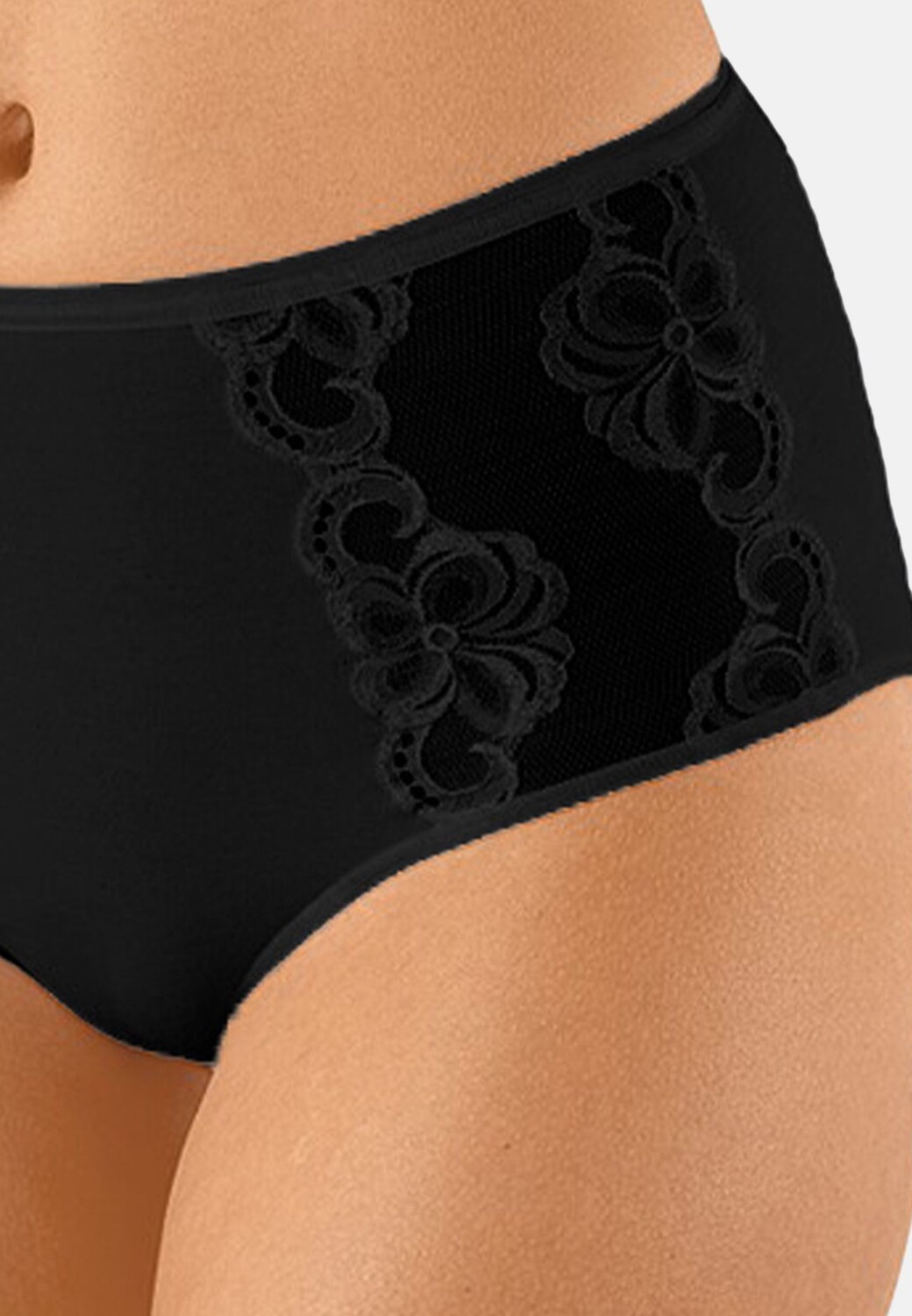 Трусики на талию, набор из 5 базовых шт Nina von C., черный
Трусики на талию, набор из 5 базовых шт Nina von C., черный