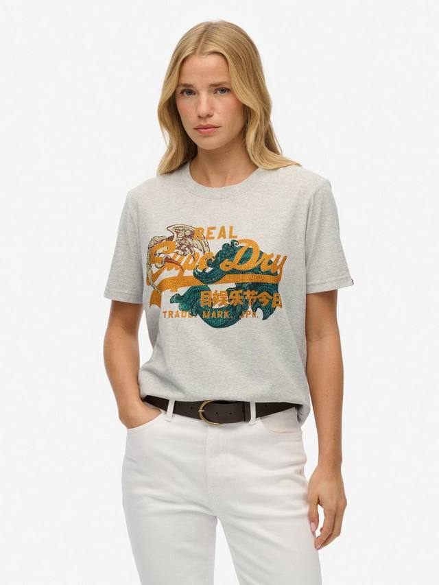 Футболка Tokyo Vintage Logo расслабленного кроя Superdry, Glacier Grey Marl
Футболка Tokyo Vintage Logo расслабленного кроя Superdry, Glacier Grey Marl