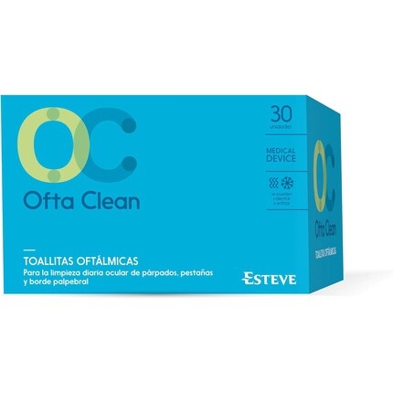 Esteve Одноразовые салфетки Oftaclean 30 салфеток
Esteve Одноразовые салфетки Oftaclean 30 салфеток