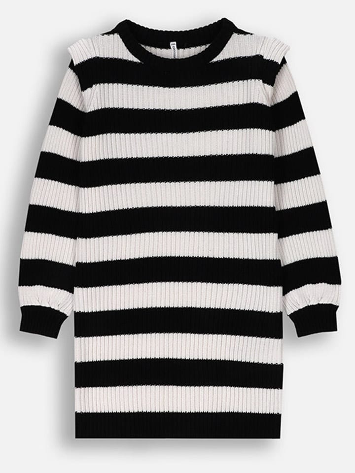 Coccodrillo Черно-белое вязаное платье
Coccodrillo Черно-белое вязаное платье