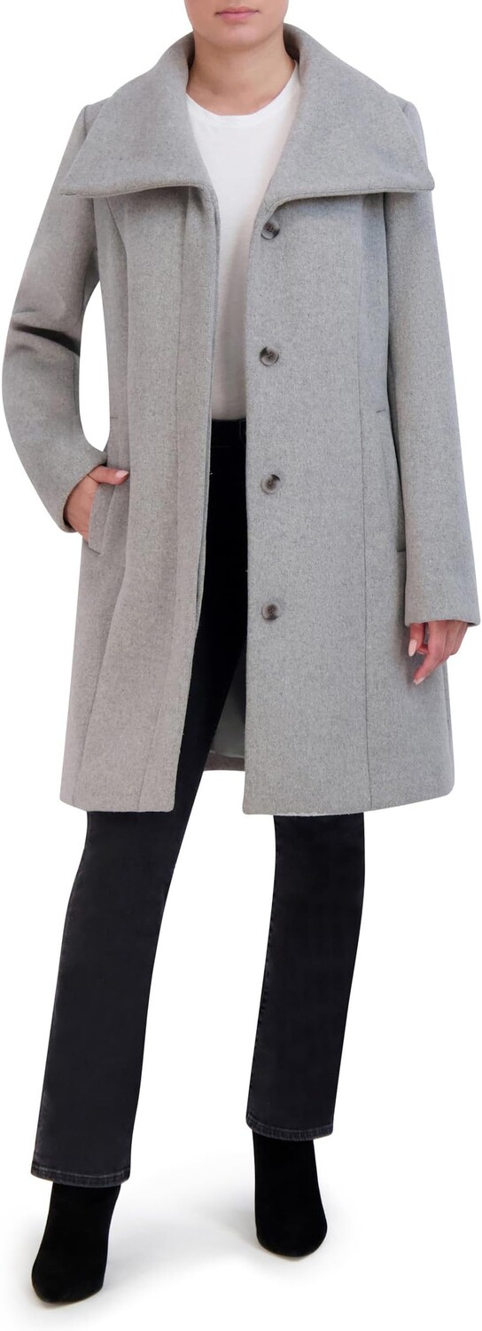 Пальто Cole Haan Double Face Wool Button-Up Coat with Convertible Collar, цвет Light Grey
Пальто Cole Haan Double Face Wool Button-Up Coat with Convertible Collar, цвет Light Grey