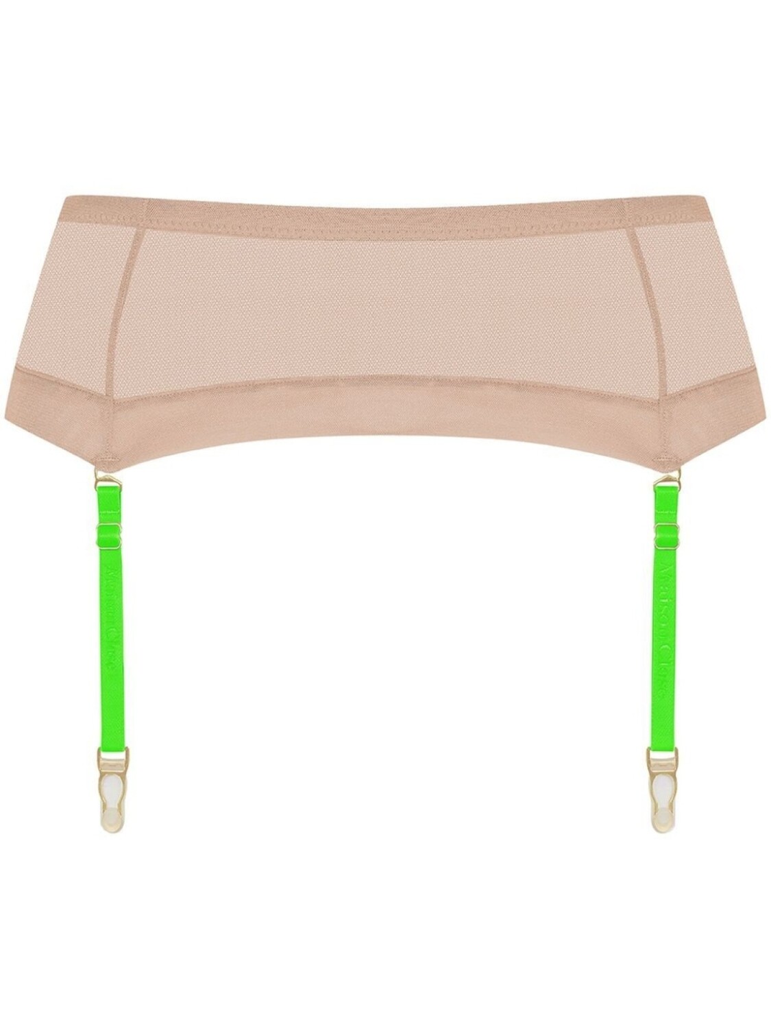 Maison Close сетчатый пояс для чулков, нейтральный цвет 
Maison Close сетчатый пояс для чулков, нейтральный цвет