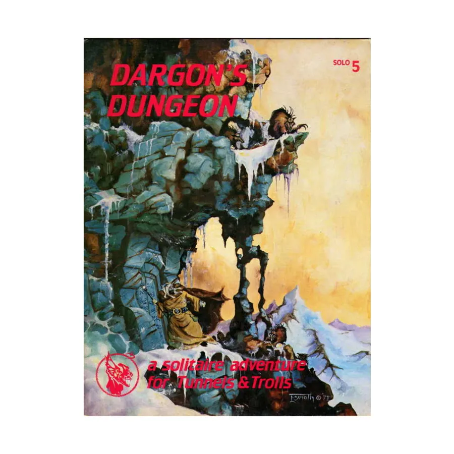 Модуль Dargon's Dungeon (2nd Edition), Tunnels & Trolls - Solo Adventures (1976-2007)
Модуль Dargon's Dungeon (2nd Edition), Tunnels & Trolls - Solo Adventures (1976-2007)