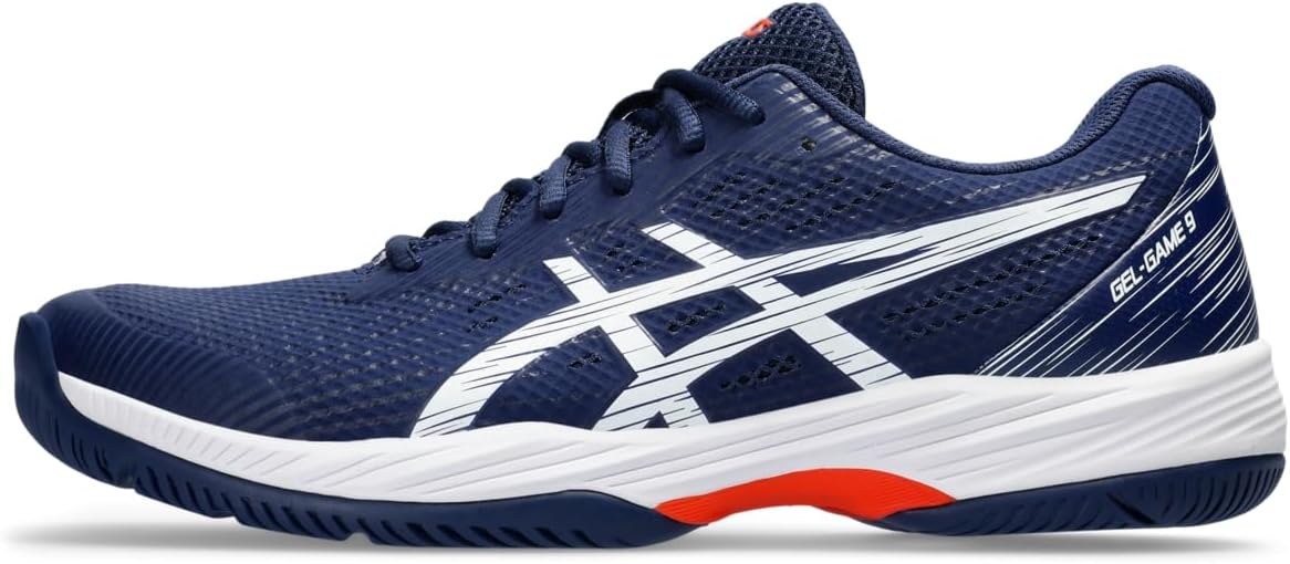 Мужские теннисные кроссовки Asics Gel-Game 9, белый/синий
Мужские теннисные кроссовки Asics Gel-Game 9, белый/синий