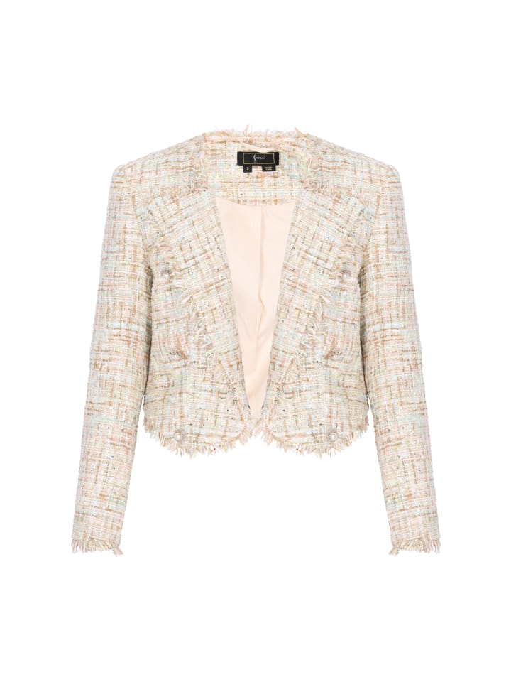 Faina Женский пиджак бирюзового цвета
Faina Женский пиджак бирюзового цвета