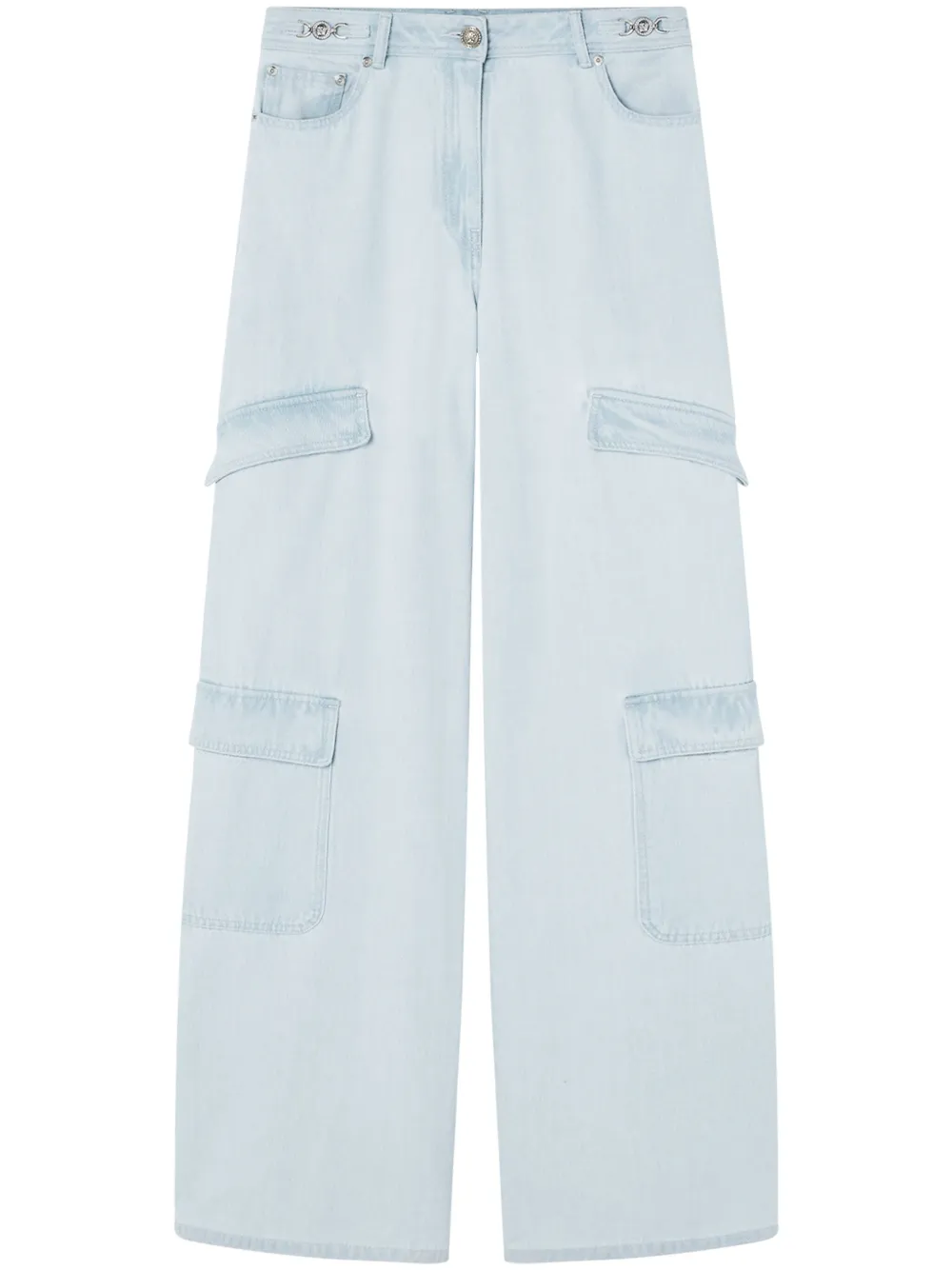 Широкие джинсы карго VERSACE, синий
Широкие джинсы карго VERSACE, синий