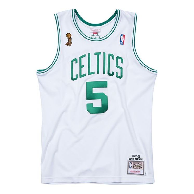 Баскетбольное джерси Mitchell & Ness NBA Authentic Jersey 'Boston Celtics - Kevin Garnett 2007-08'
Баскетбольное джерси Mitchell & Ness NBA Authentic Jersey 'Boston Celtics - Kevin Garnett 2007-08'