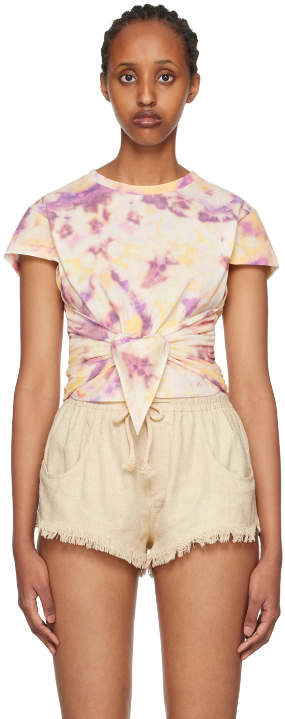 Фиолетовая футболка Зодии Isabel Marant Etoile
Фиолетовая футболка Зодии Isabel Marant Etoile