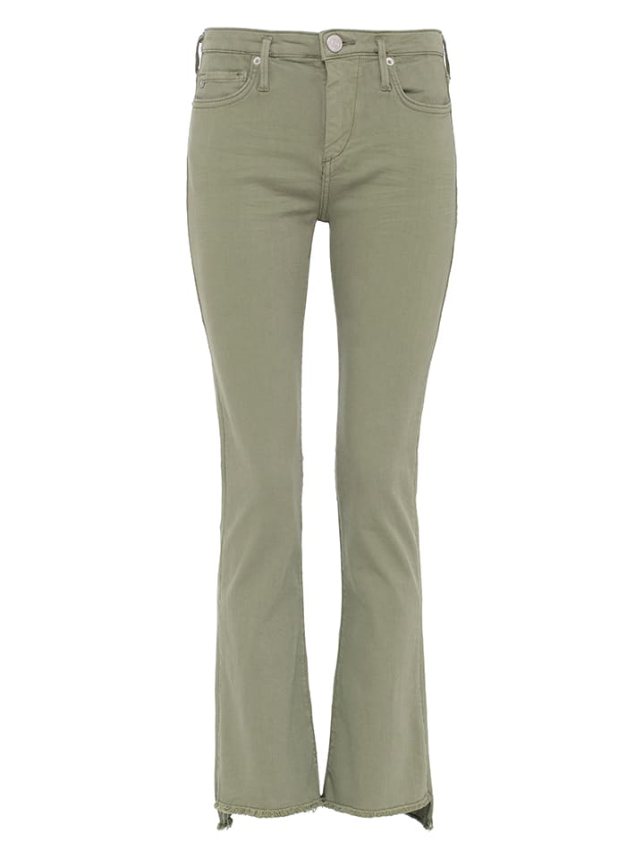 Джинсы "Halle" - облегающие - цвета хаки True Religion
Джинсы "Halle" - облегающие - цвета хаки True Religion