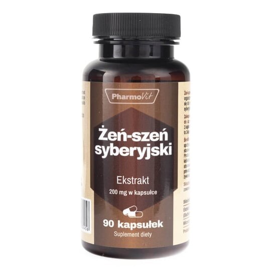 Pharmovit, Женьшень сибирский, 200 мг, 90 капсул
Pharmovit, Женьшень сибирский, 200 мг, 90 капсул