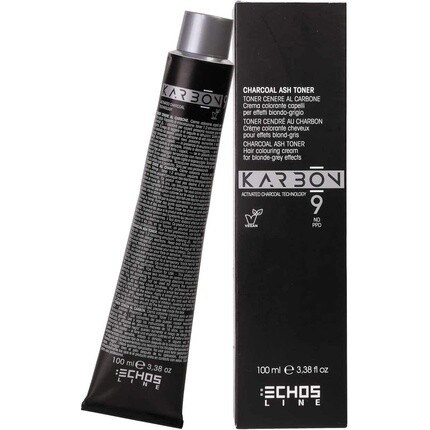 ECHOSLINE Karbon 9 Charcoal Toner Color CT Platinum Угольный крем-краситель
ECHOSLINE Karbon 9 Charcoal Toner Color CT Platinum Угольный крем-краситель