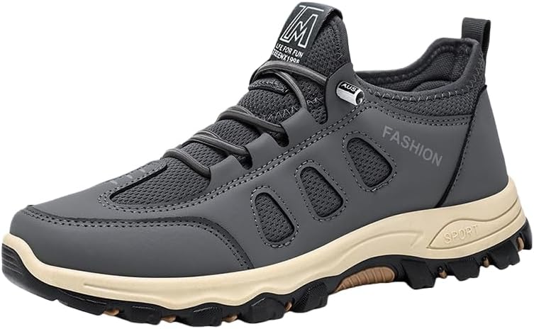 Мужские дышащие кроссовки с мягкой подошвой - удобная обувь для активного отдыха весной и осенью (подходит для среднего возраста и пожилых) Hoalox, серый
Мужские дышащие кроссовки с мягкой подошвой - удобная обувь для активного отдыха весной и осенью (подходит для среднего возраста и пожилых) Hoalox, серый