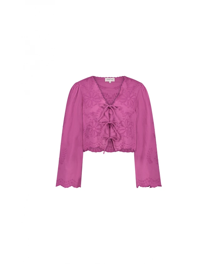 Топ ls с цветочной вышивкой Fabienne Chapot, розовый
Топ ls с цветочной вышивкой Fabienne Chapot, розовый