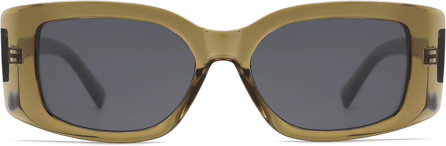 Солнцезащитные очки в стиле ретро прямоугольной формы для женщин и мужчин, модные винтажные квадратные солнцезащитные очки с защитой от УФ-излучения UV400 Thryvox, C5 Olive Green/Grey
Солнцезащитные очки в стиле ретро прямоугольной формы для женщин и мужчин, модные винтажные квадратные солнцезащитные очки с защитой от УФ-излучения UV400 Thryvox, C5 Olive Green/Grey