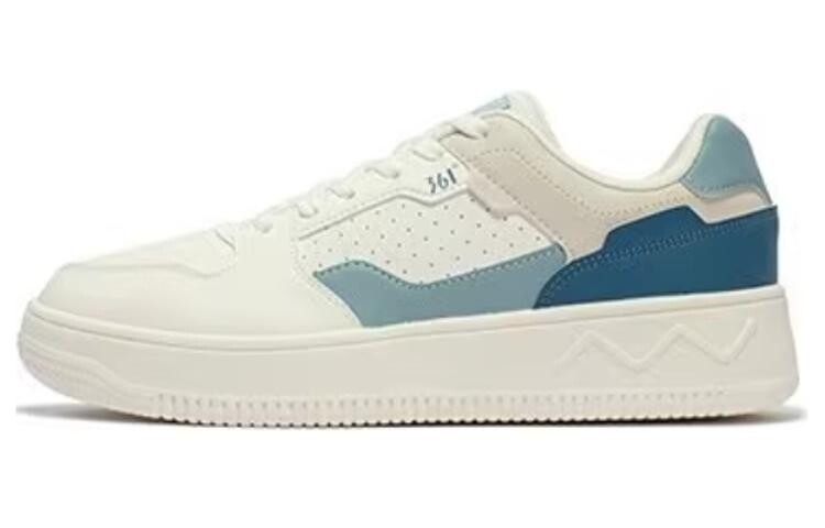 Кеды мужские, обувь для скейтбординга низкая Feather белый/Force Blue 361°
Кеды мужские, обувь для скейтбординга низкая Feather белый/Force Blue 361°