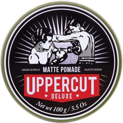 Средство для укладки волос Matte Pomade для мужчин средней фиксации и без блеска, 100 г, Uppercut Deluxe
Средство для укладки волос Matte Pomade для мужчин средней фиксации и без блеска, 100 г, Uppercut Deluxe