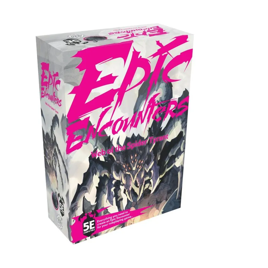 Бокс-сет Web of the Spider Tyrant, Epic Encounters (Steamforged Games)
Бокс-сет Web of the Spider Tyrant, Epic Encounters (Steamforged Games)