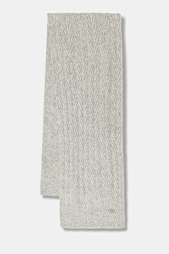 Шарф из смесовой шерсти Liu Jo, серый
Шарф из смесовой шерсти Liu Jo, серый