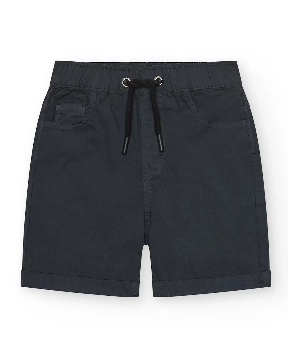 Бермуды детские с регулируемой талией и подвернутым низом Tuc tuc, темно-серый
Бермуды детские с регулируемой талией и подвернутым низом Tuc tuc, темно-серый